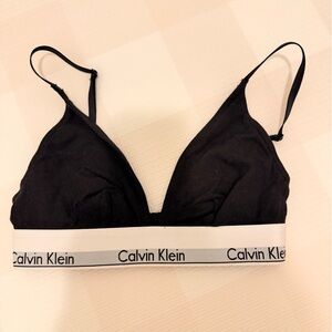 Calvin Klein Black and White Bralette